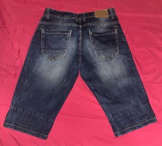 Pantalón vaquero corto azul