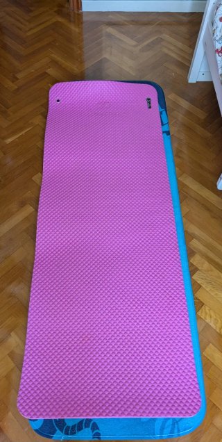 Esterilla fitness fucsia