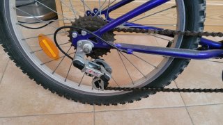 Bicicleta de Montaña Decathlon Azul