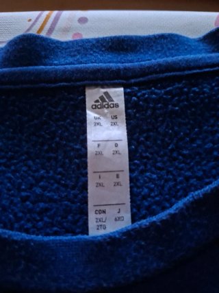 Sudadera Adidas Azul