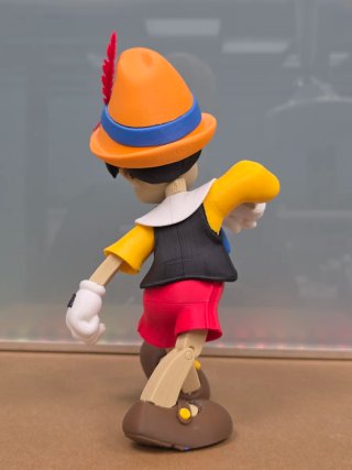 Figura Pinocho Impresión 3D 25cm