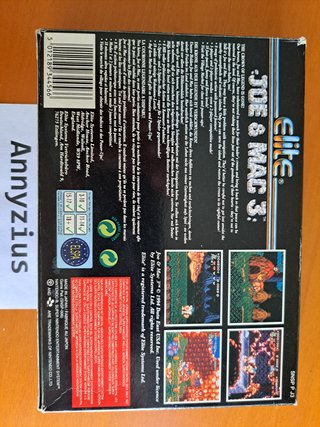 Joe & Mac 3 SNES PAL EUR