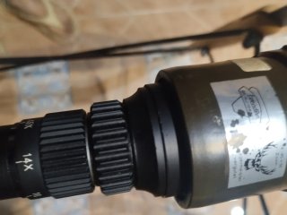 Trípode de Caza con Telescopio dos mediciones