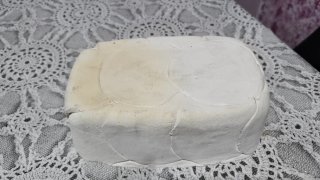 Bandeja cerámica artesanal beige