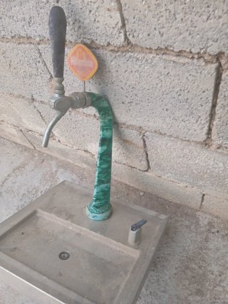Grifo de cerveza vintage.