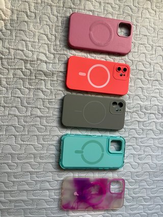 Fundas iPhone 12 (Pack 5)