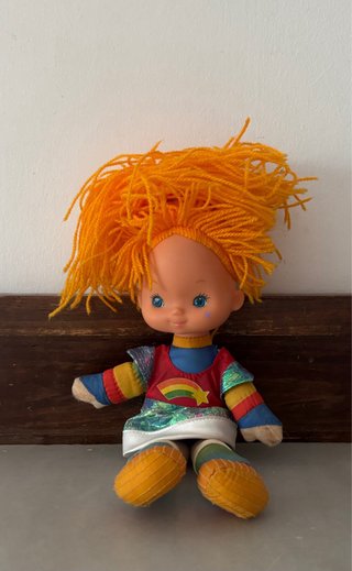Muñeca Vintage Rainbow Brite Naranja