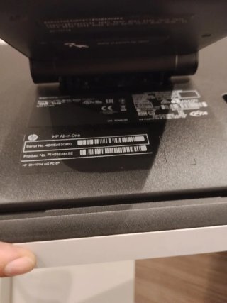 PC All-in-One HP 20 pulgadas, SSD 237 GB / 8 GB Ra