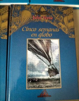 Colección 5 Libros Julio Verne
