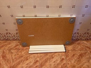 Mesa escritorio blanca 100x60