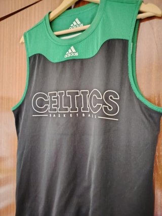 Camiseta sin mangas Adidas NBA Celtics Verde