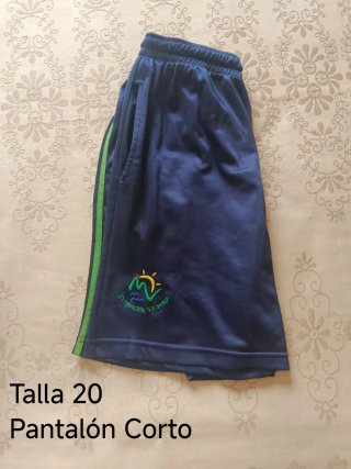 Pantalón Corto Deportivo Talla 20(M/L)