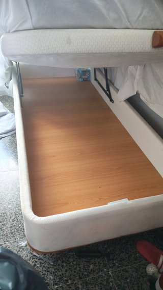 Cama canapé 90x200cm con patas