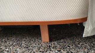 Cama canapé 90x200cm con patas