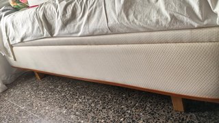 Cama canapé 90x200cm con patas