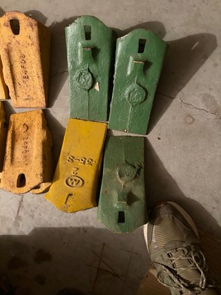 Dientes Cazo Retroexcavadora CASE 1188