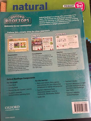 Libro ingles 6º Rooftop. Workbook