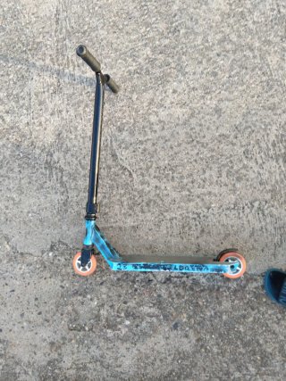 Patinete Oxelo de skate Park para saltos