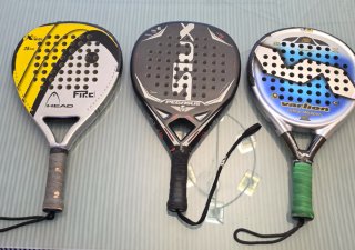 Lote 3 racchette da padel HEAD, Pegasus, Varlon