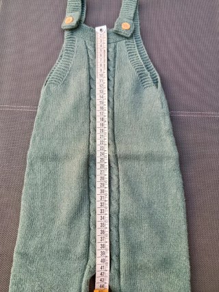 Peto verde tejido 6-9 meses