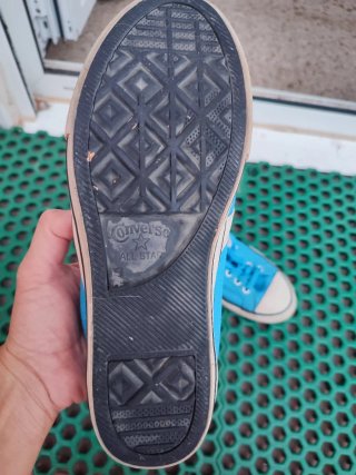 Zapatillas Converse Talla 38 Azul y Blanco