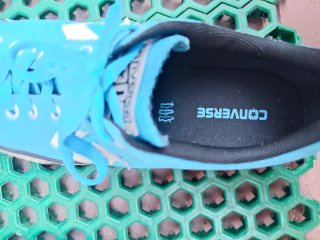 Zapatillas Converse Talla 38 Azul y Blanco