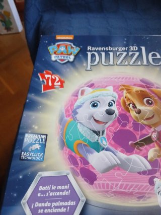 Puzzle 3D Patrulla Canina Ravensburger Night-Light