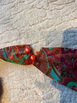 Vestido estampado paisley talla única