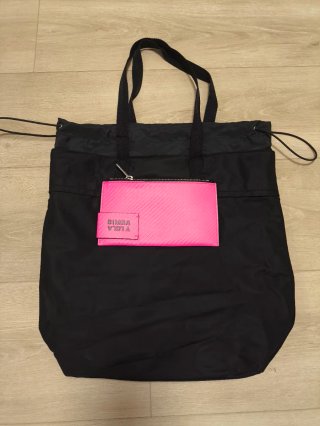 Bolso Bimba y Lola Negro y Rosa