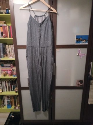 Mono pantalón largo estampado
