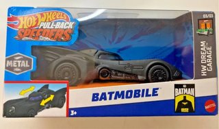 Hot Wheels Batmobile Pull-Back Speeders Metal