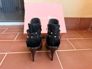 Botines Alma en Pena Animal Print Tacon