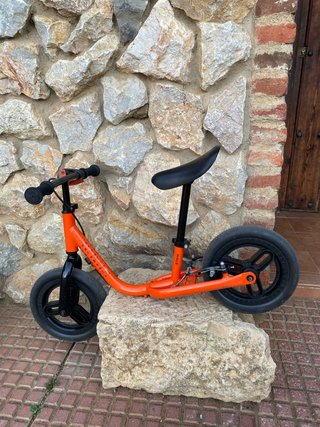 Bicicleta de equilibrio naranja STWIN