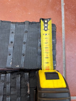 2 Cofres Madera y Metal