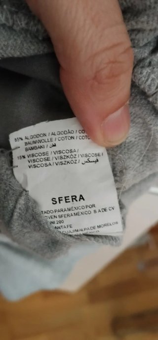 Vestido Sfera Talla L con encaje