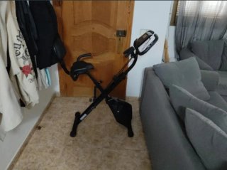 Bicicleta Estática Plegable - Casi Nueva