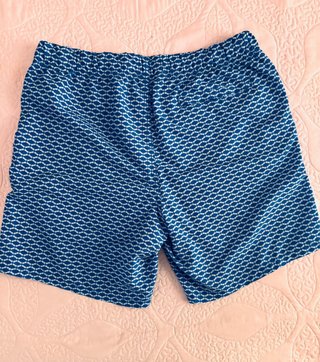Bañador estampado Shiwi azul y blanco