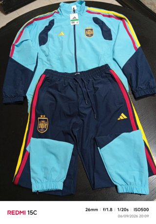 Chándal Adidas Azul y Rojo