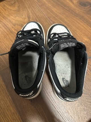 Nike Dunk Low Blanco y Negro TALLA 35.5
