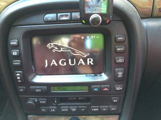 Jaguar disco DVD Map Denso navi S-Type X-Type y XJ