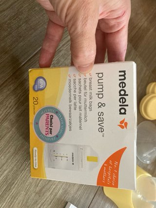 Medela Harmony Saca Leches Manual y bolsas