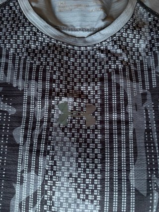 Maglietta Under Armour da Palestra Nero/Grigio