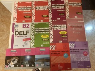 Lote libros francés de A2 a C1