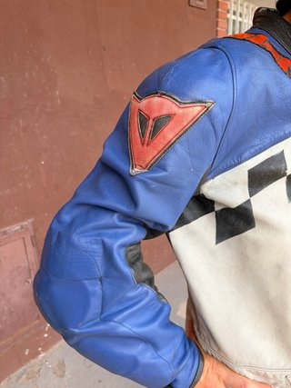 Mono Dainese Cuero Vintage 2 Piezas Talla M