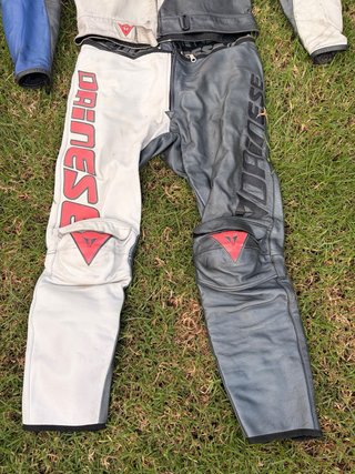 Mono Dainese Cuero Vintage 2 Piezas Talla M