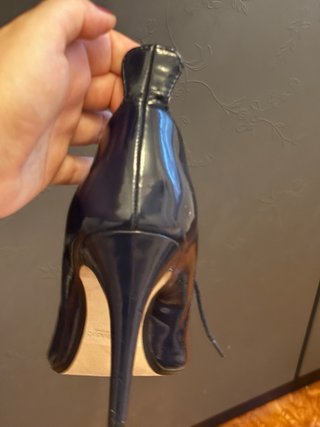 Zapatos de tacón Zara azules