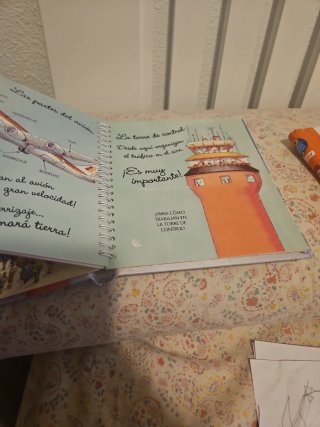 Libro infantil el aeropuerto