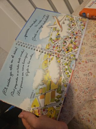 Libro infantil el aeropuerto
