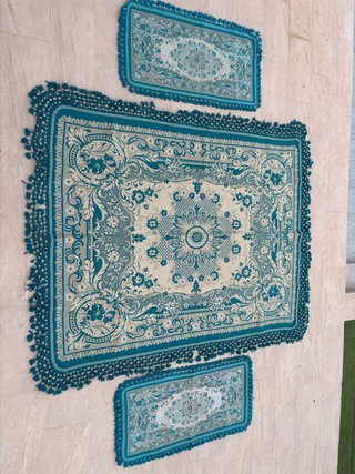 Conjunto 3 alfombras estilo oriental vintage