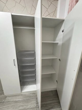 Armario blanco 3 puertas